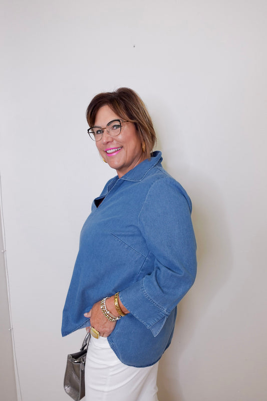 Popover Denim Shirt