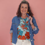 LIGHT DENIM OVERSHIRT