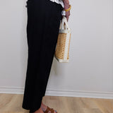 Linen Straight Leg Pant