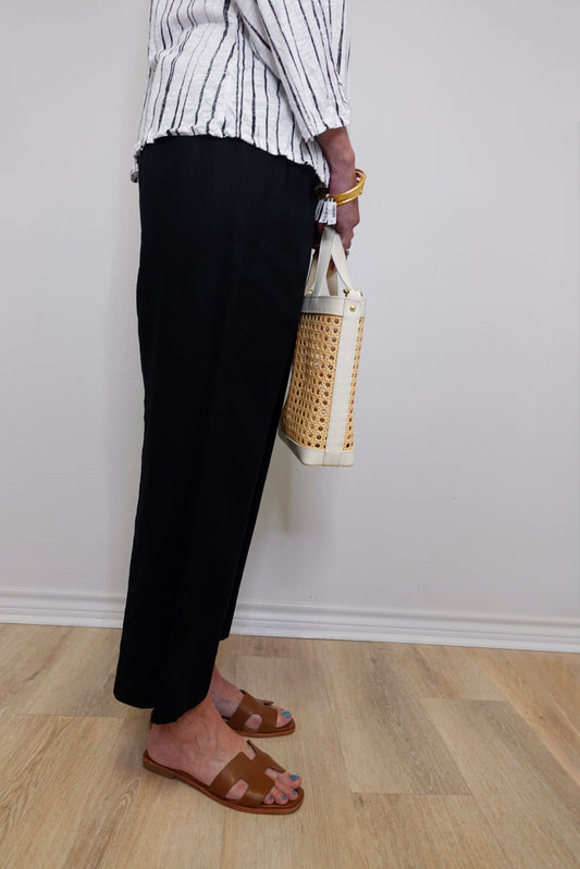 Linen Straight Leg Pant