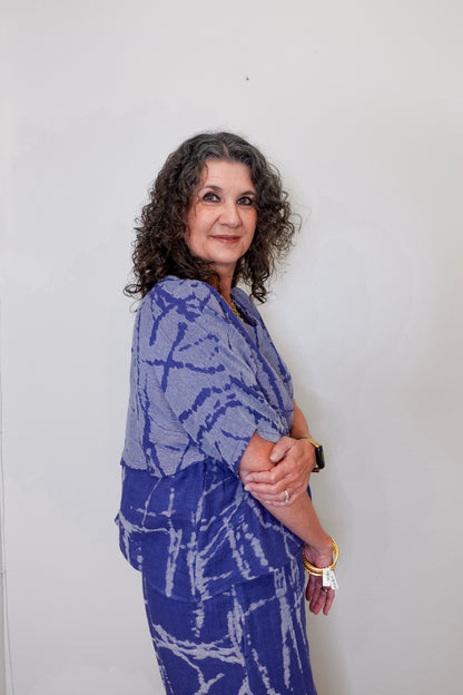 Yin Yang Jacquard Top