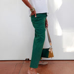 Emerald Wide Leg Crop Pant - TresChicTexas