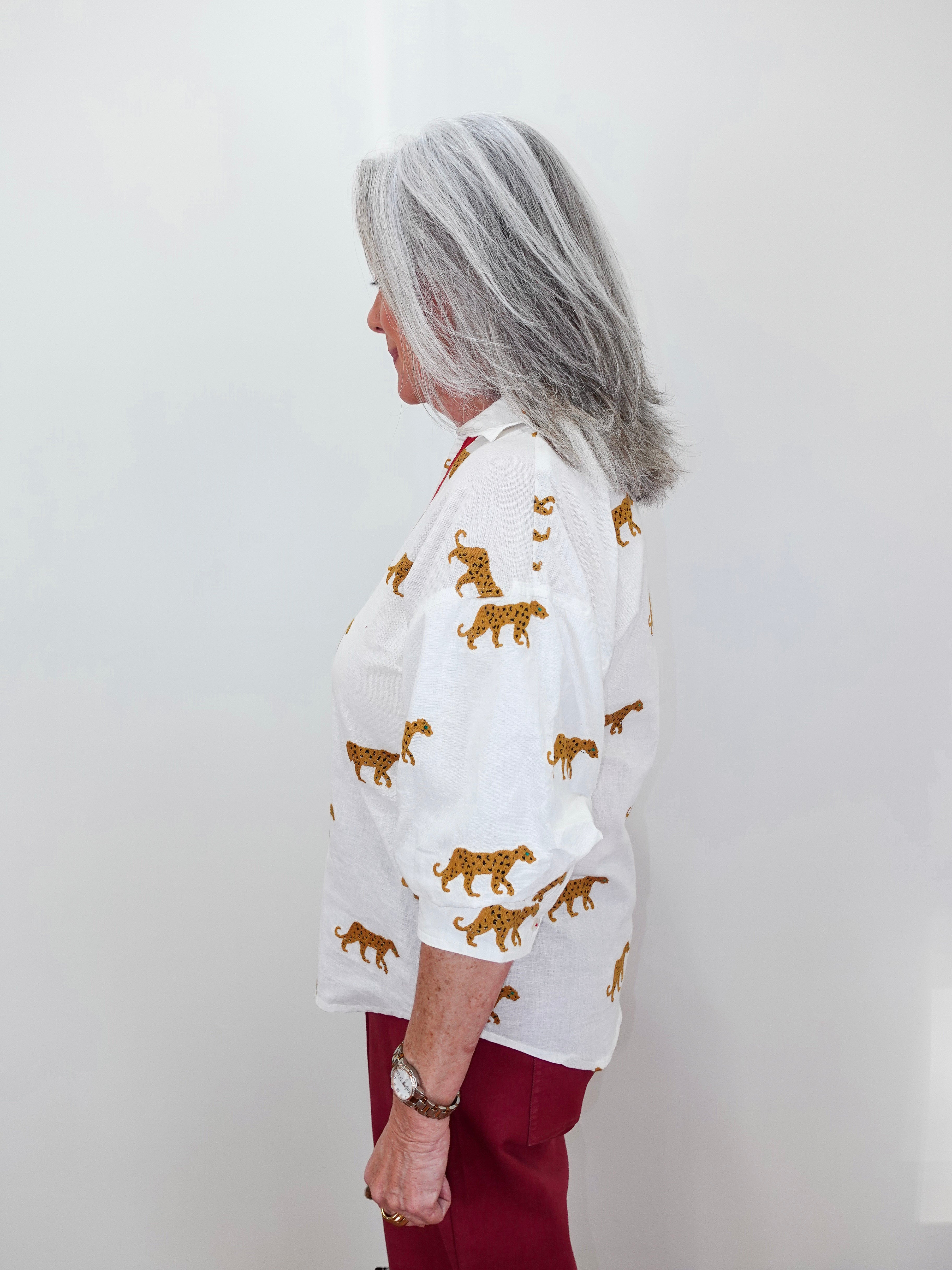 Milano Puff Sleeve Blouse - TresChicTexas