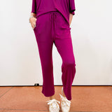 Dream Relaxed V-Neck Capri Set - TresChicTexas
