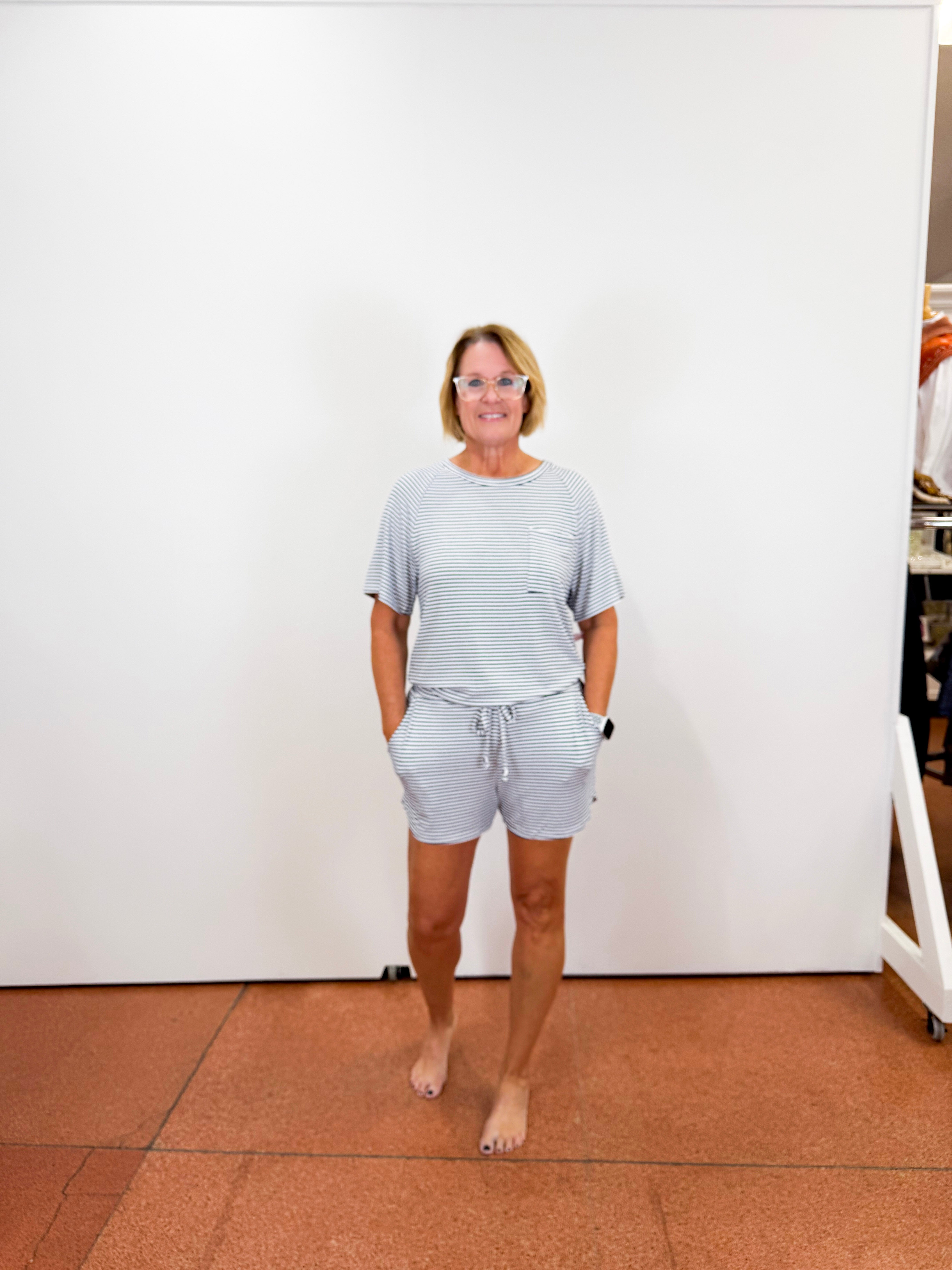 Dream Slouchy Tee & Short Set - TresChicTexas
