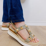 EDRYS RAFFIA SANDAL