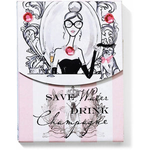 DRINK CHAMPAGNE NOTEPAD