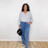 WIDE LEG DENIM PANT