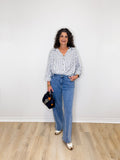 WIDE LEG DENIM PANT