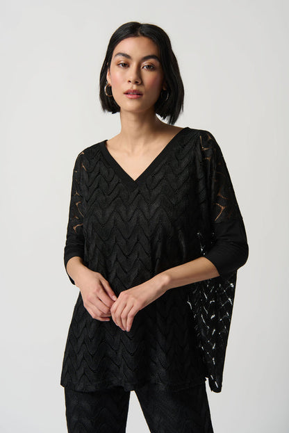 BOXY LAYERED KNIT TUNIC - TresChicTexas