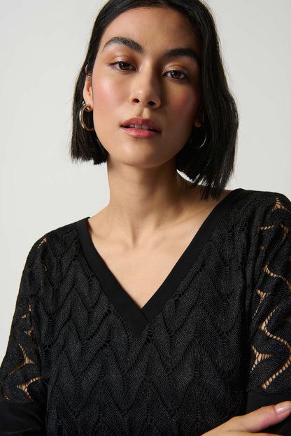 BOXY LAYERED KNIT TUNIC - TresChicTexas