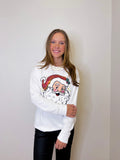 JOLLY RED SANTA SWEATSHIRT