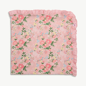 AINSLEE RUFFLE BABY BLANKET