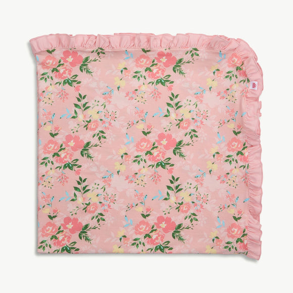 AINSLEE RUFFLE BABY BLANKET