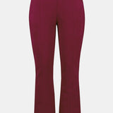 Scuba Suede Flare Pant