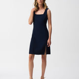SLEEVELESS SHEATH DRESS