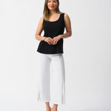 SCOOP NECK SLEEVELESS PULLOVER CAMI