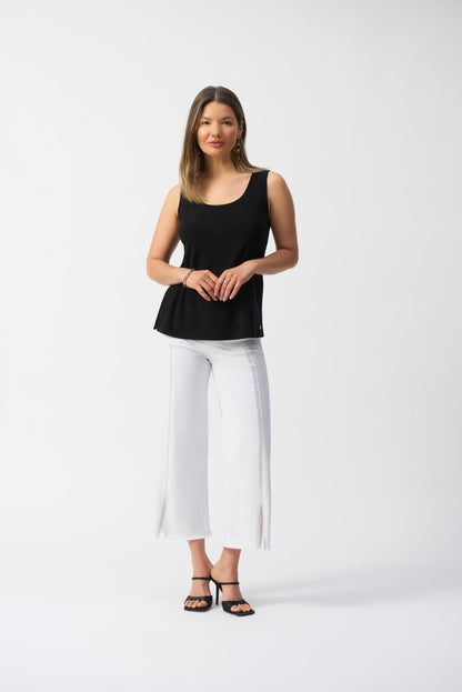 SCOOP NECK SLEEVELESS PULLOVER CAMI