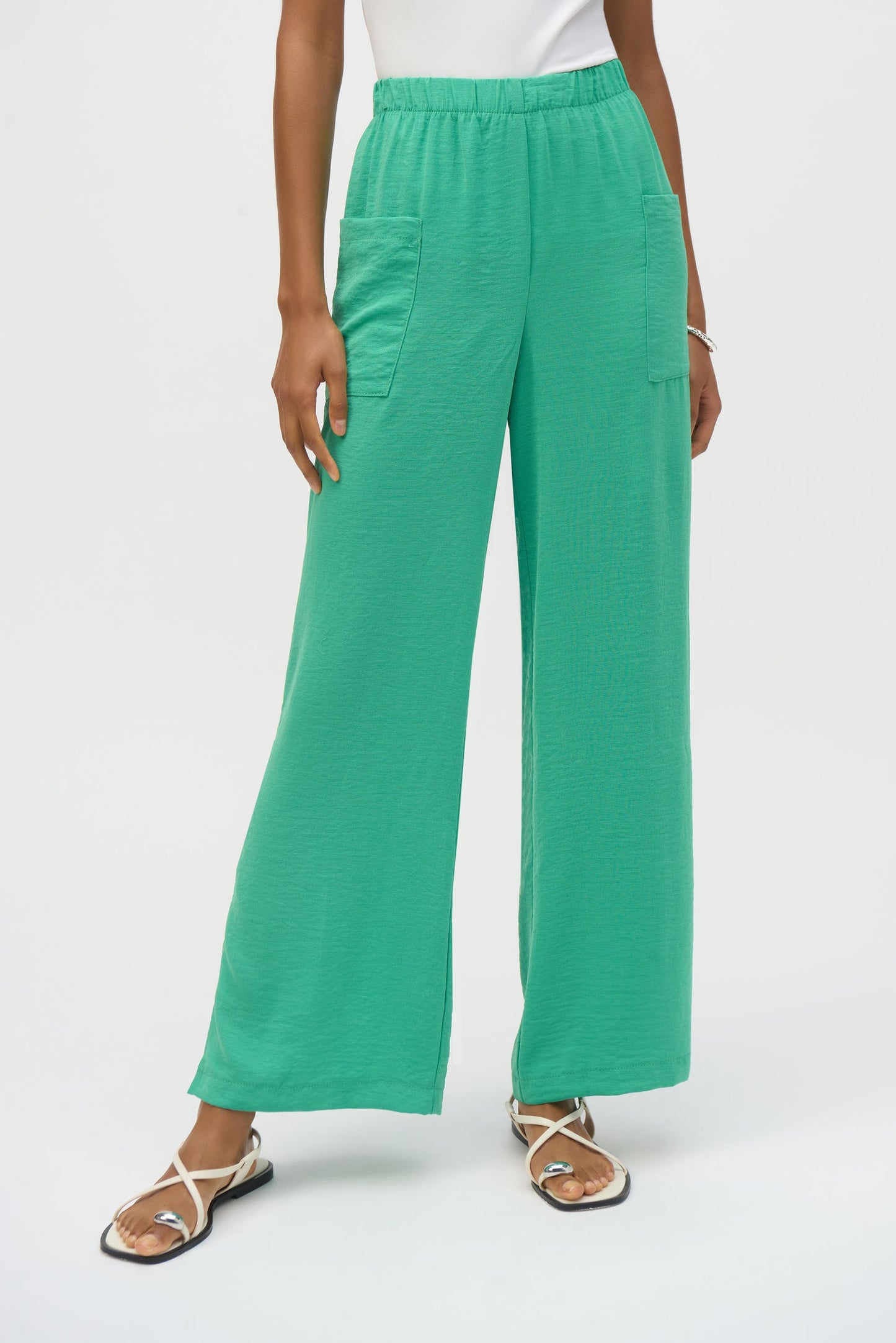 WIDE LEG PULL-ON PANT