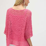 OPEN KNIT SWEATER & CAMI SET