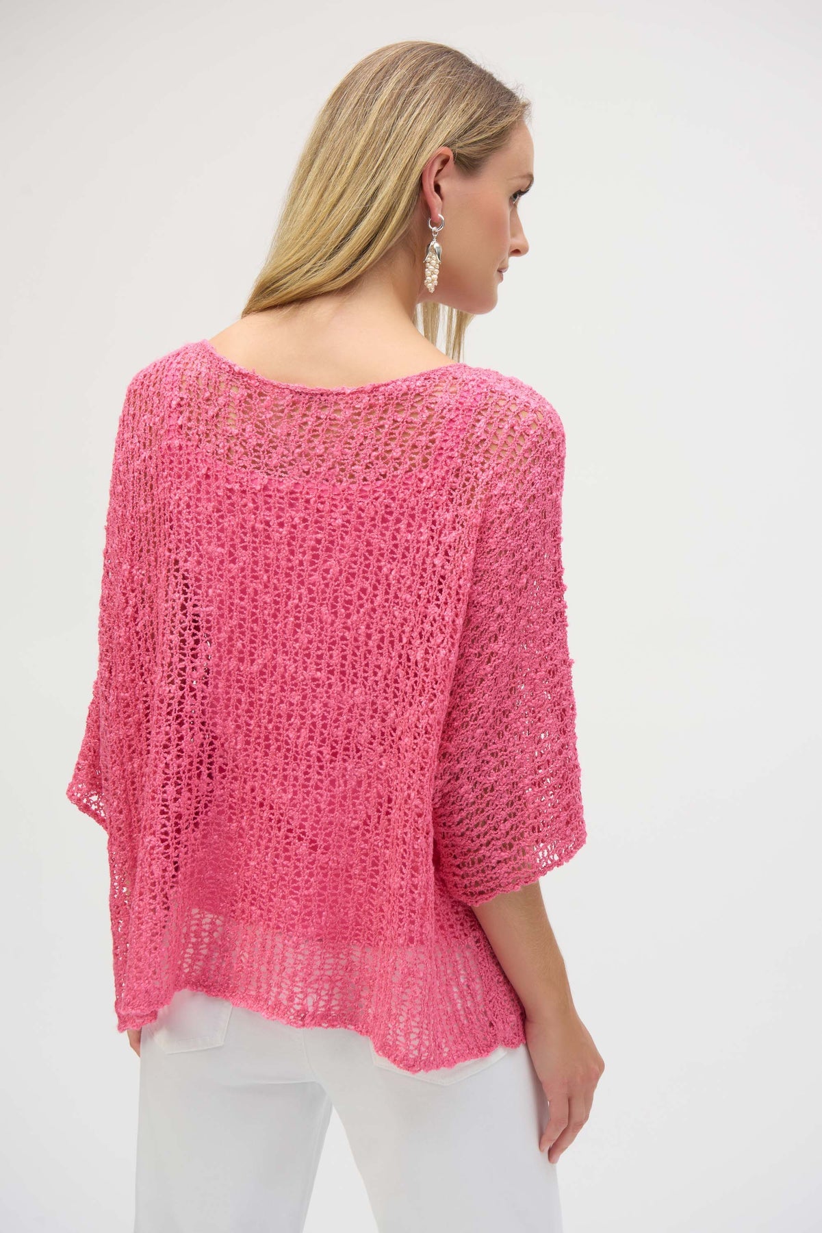 OPEN KNIT SWEATER & CAMI SET