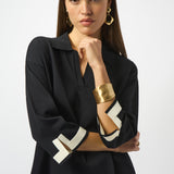 Chic Hip Length Pull-Over Top