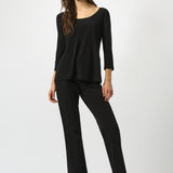 Silky Knit Scoop Neck Top