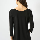 Silky Knit Scoop Neck Top