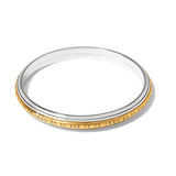 MOSAIC 2-TONE BANGLE