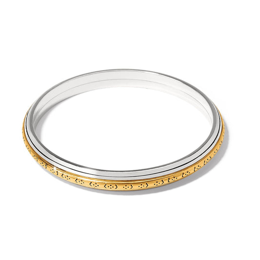 MOSAIC 2-TONE BANGLE