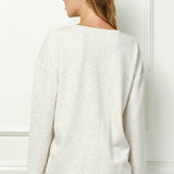 L/S Melange Sweatshirt Top