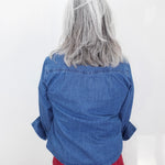 Jolene Button Down Denim Shirt - TresChicTexas
