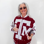 Licensed Texas A&M Bomber Jacket - TresChicTexas