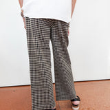 Wide Leg Cropped Patch Pocket Pant