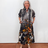 Mika Collared Long Dress