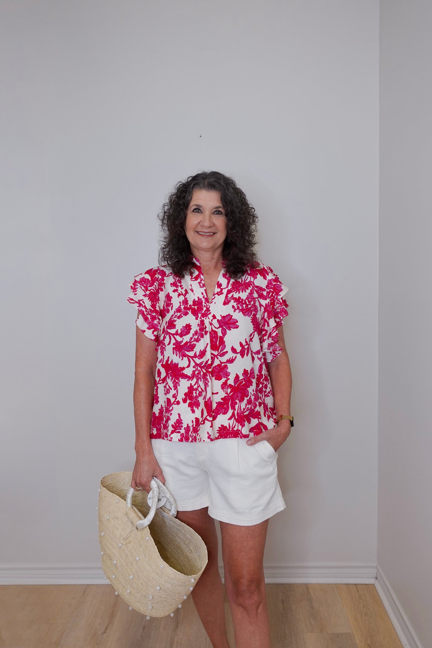 Pleated Trouser Short
