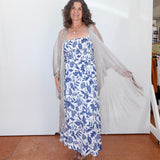 Open Stitch Draped Cover-Up