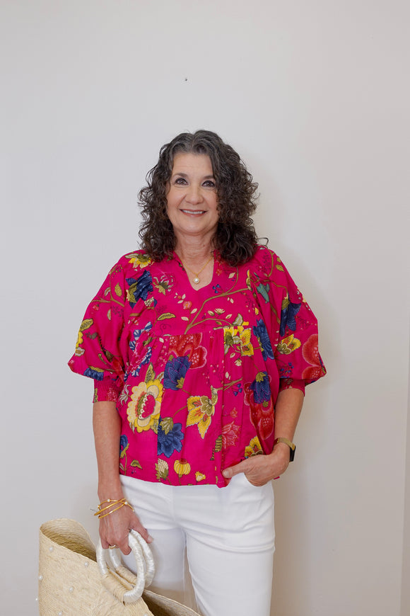 Anjou Dolman Sleeve Blouse