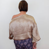 L/S One Shoulder Top W/ Ties
