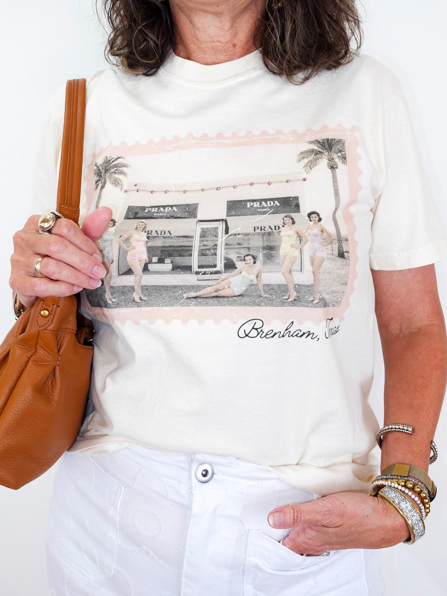 Vacation Marfa Tee - Brenham, Texas - TresChicTexas