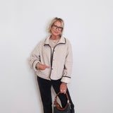 Kiki Reversible Faux Suede Jacket