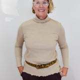 Lettuce Edge Turtleneck Top