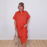 Zoey Solid Dress