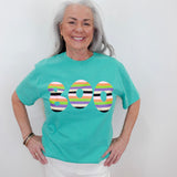 Striped Boo Tee