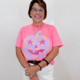 Polka Dot Jack O Lantern Tee