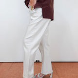 Classic Straight Leg Metallic Jean - TresChicTexas