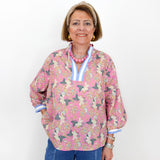 Floral 3/4 Sleeve Blouse