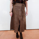 Vegan Suede Skirt - TresChicTexas