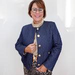 Denim Quilted Jacket - TresChicTexas