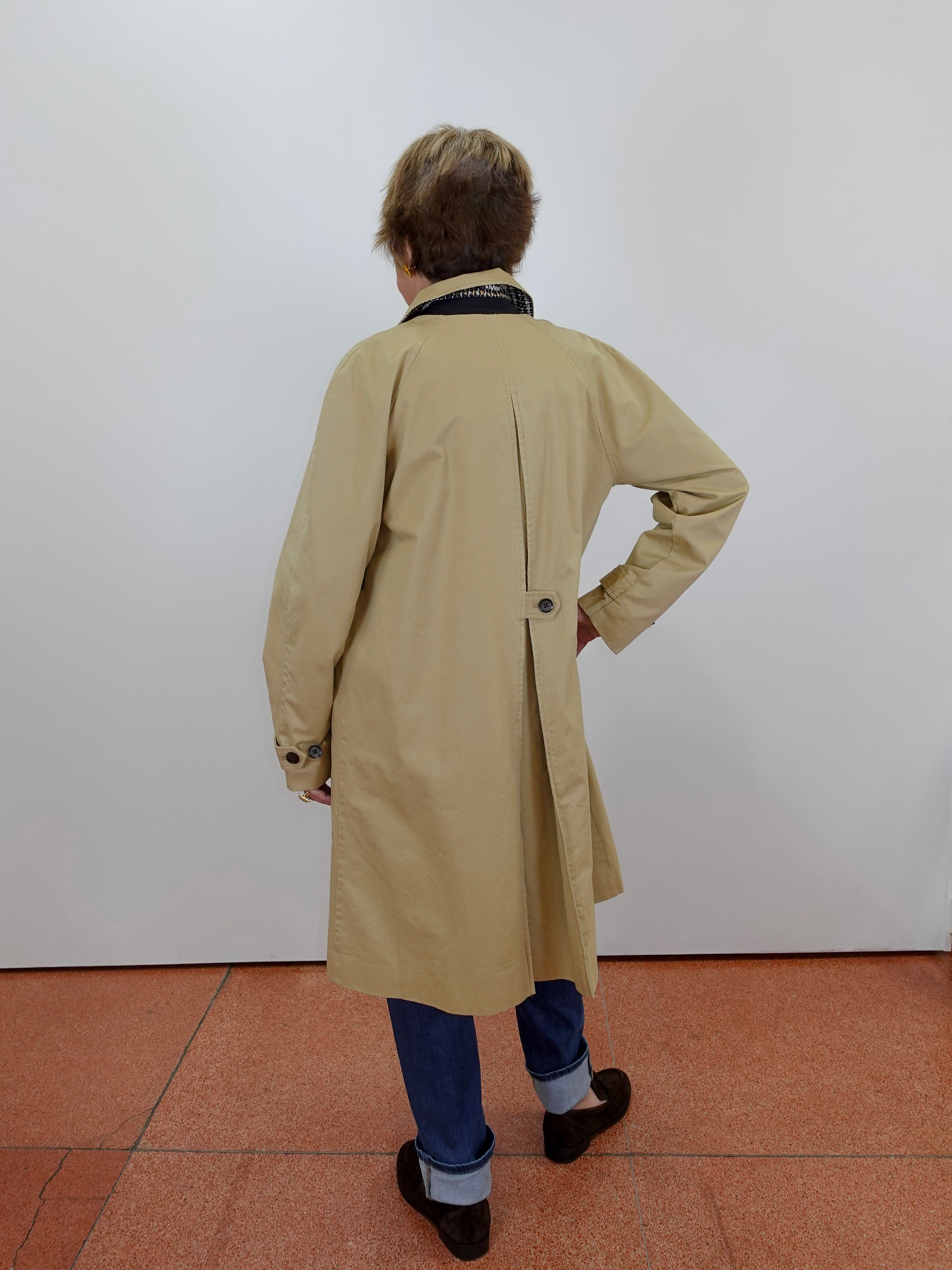 Raglan Sleeve Coat W/ Pleat Back - TresChicTexas